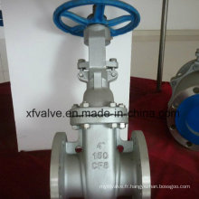 150lb 300lb Stainless Steel CF8 / CF8m Flange End Gate Valve